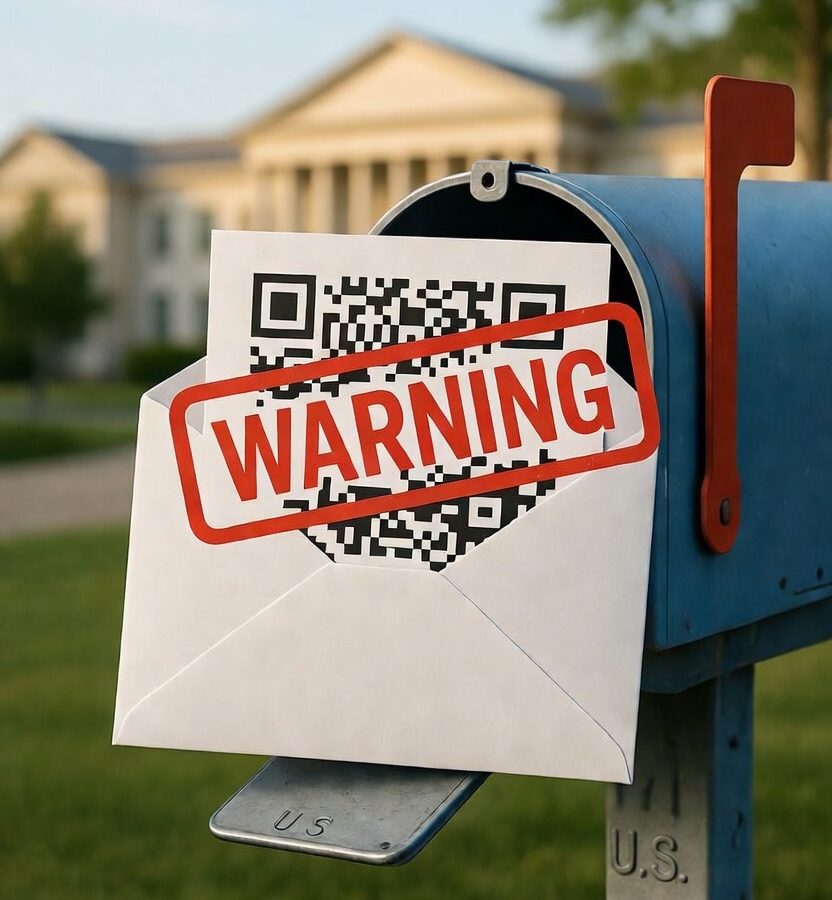 Government QR Code Scams: Don’t Scan the Code in Your Mailbox